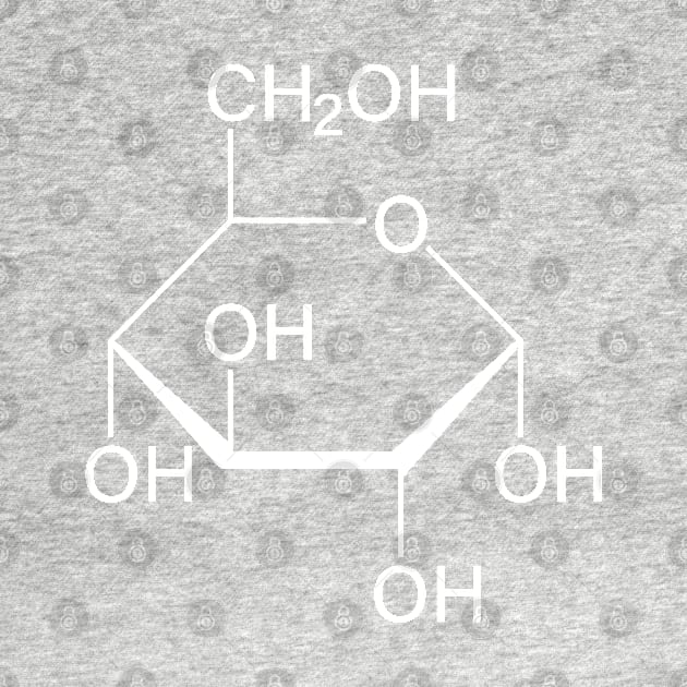 Sugar - Chemical Structure Of Glucose by ScienceCorner